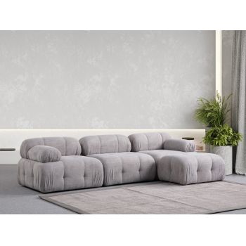 Coltar, Atelier del Sofa, 560ARE1259, Lemn de fag / PAL, Gri deschis