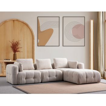 Coltar, Atelier del Sofa, 560ARE4107, Lemn de fag / PAL, Bej