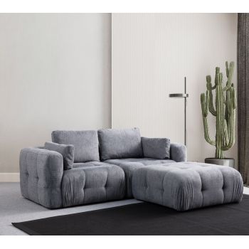 Coltar, Atelier del Sofa, 560ARE4116, Lemn de fag / PAL, Gri