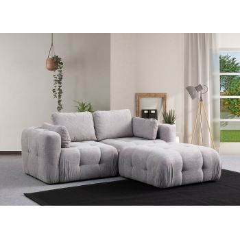 Coltar, Atelier del Sofa, 560ARE4123, Lemn de fag / PAL, Gri deschis