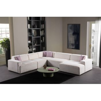 Coltar, Atelier del Sofa, 560ARE5237, Cadru: LEMN/PAL, Alb