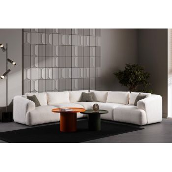 Coltar, Atelier del Sofa, 560ARE5252, Cadru: LEMN/PAL, Alb