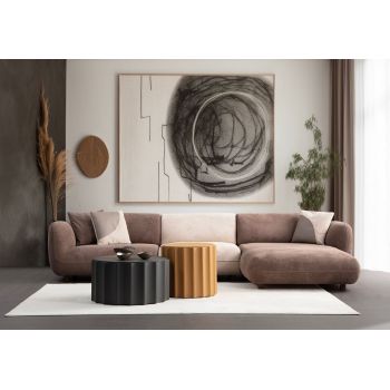 Coltar, Atelier del Sofa, 560ARE5258, Cadru: LEMN/PAL, Crem/Maro