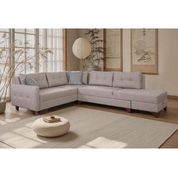 Coltar, Atelier del Sofa, 752EST1308, Frame: 70% HORNBEAM/30% MELAMINE COATED CHIPBOARD, Crem