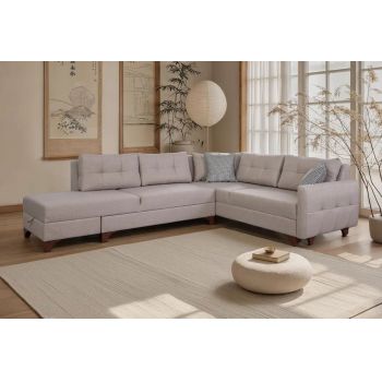 Coltar, Atelier del Sofa, 752EST1309, Frame: 70% HORNBEAM/30% MELAMINE COATED CHIPBOARD, Crem