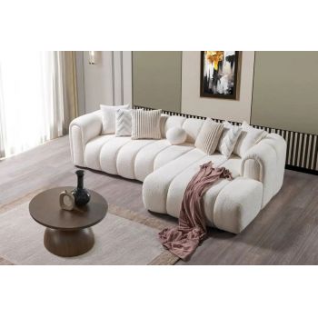 Coltar, Atelier del Sofa, 752EST1314, Frame: 70% HORNBEAM/30% MELAMINE COATED CHIPBOARD, Alb
