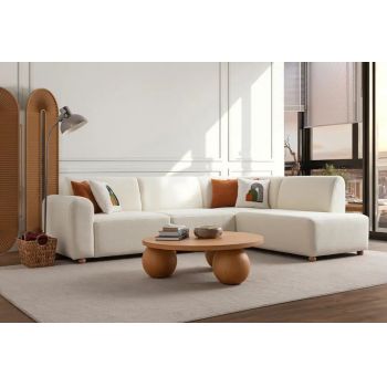 Coltar, Atelier del Sofa, 752EST1333, Frame: 70% HORNBEAM/30% MELAMINE COATED CHIPBOARD, Alb