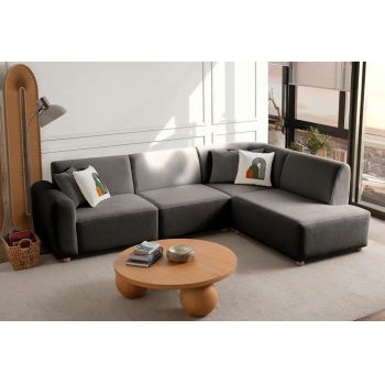 Coltar, Atelier del Sofa, 752EST1335, Frame: 70% HORNBEAM/30% MELAMINE COATED CHIPBOARD, Antracit