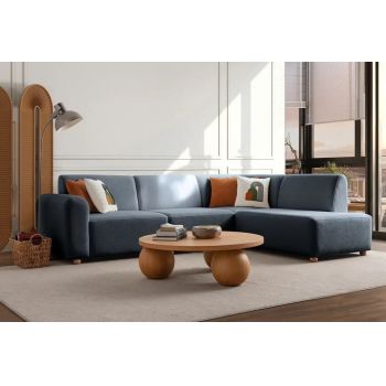 Coltar, Atelier del Sofa, 752EST1338, Frame: 70% HORNBEAM/30% MELAMINE COATED CHIPBOARD, Albastru