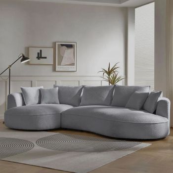 Coltar, Atelier del Sofa, 752EST1345, Frame: 70% HORNBEAM/30% MELAMINE COATED CHIPBOARD, Gri
