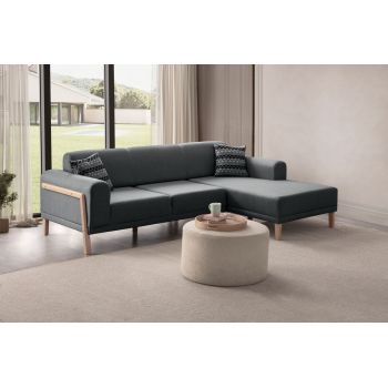 Coltar, Atelier del Sofa, 752EST1348, Frame: 70% HORNBEAM/30% MELAMINE COATED CHIPBOARD, Antracit