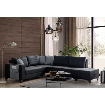 Coltar, Atelier del Sofa, 752EST1354, Frame: 70% HORNBEAM/30% MELAMINE COATED CHIPBOARD, Antracit