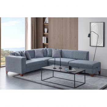 Coltar, Atelier del Sofa, 752EST1373, Frame: 70% HORNBEAM/30% MELAMINE COATED CHIPBOARD, Gri