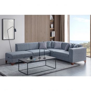 Coltar, Atelier del Sofa, 752EST1374, Frame: 70% HORNBEAM/30% MELAMINE COATED CHIPBOARD, Gri