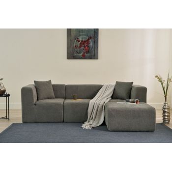 Coltar, Atelier del Sofa, 825BLC5264, Tesatura Chenille, Gri