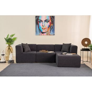 Coltar, Atelier del Sofa, 825BLC5265, Tesatura Chenille, Antracit