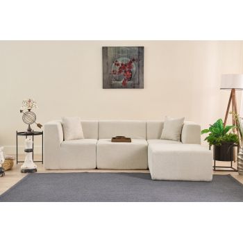 Coltar, Atelier del Sofa, 825BLC5269, Tesatura Chenille, Crem