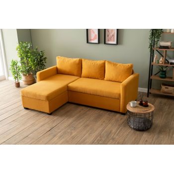 Coltar, Atelier del Sofa, 859FTN2136, Metal, Galben mustar