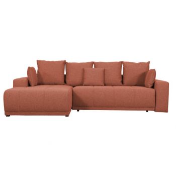 Coltar Cu Insula Dreapta Green, 5 Locuri, Lada Depozitare, Voltera Brique, 280 Cm