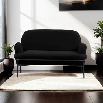Canapea 2 locuri, Atelier del Sofa, 531ALN1306, Negru