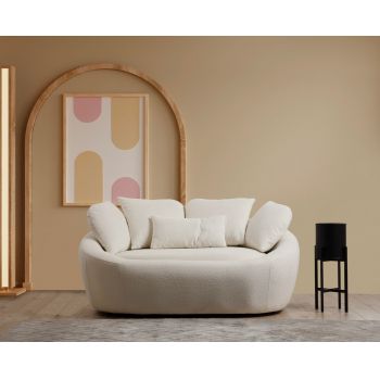 Canapea 2 locuri, Atelier del Sofa, 560ARE1890, Crem