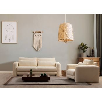Canapea 3 locuri, Atelier del Sofa, 560ARE1848, Bej