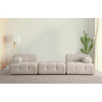 Canapea 3 locuri, Atelier del Sofa, 560ARE1907, Crem