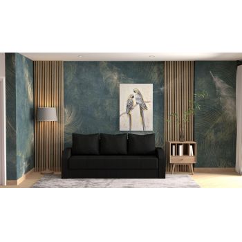 Canapea Delta, Negru