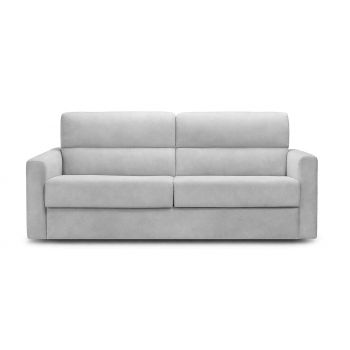 Canapea Extensibilă 2 locuri SOHO, cu mecanism și saltea din spumă inclusă, 187 x 103 x 83 cm, Gri - Outlet