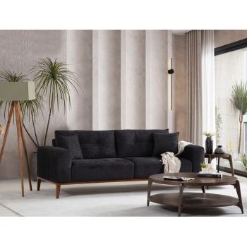Canapea extensibila 3 locuri, Atelier del Sofa, 560ARE2363, Antracit