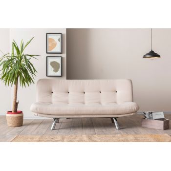 Canapea extensibila 3 locuri, Atelier del Sofa, 859FTN2845, Crem