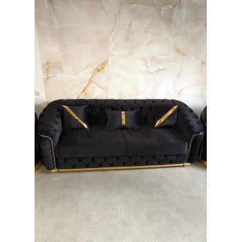 CANAPEA EXTENSIBILA ALITA NEGRU