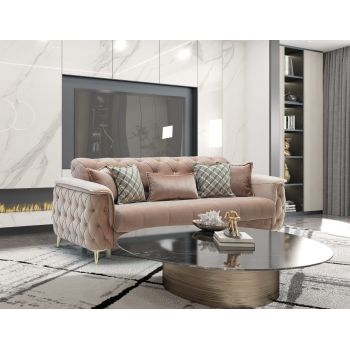 Canapea extensibila Cordoba, Bej