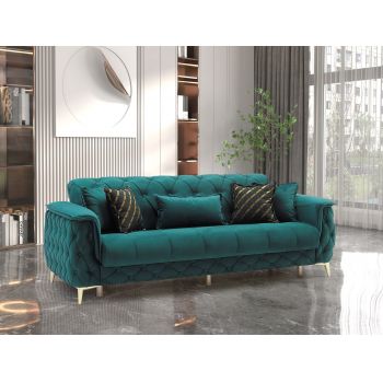 Canapea extensibila Cordoba, Verde