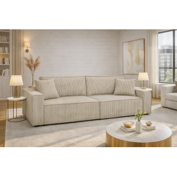 Canapea extensibila Murano, Bej