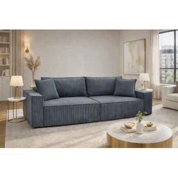 Canapea extensibila Murano, Gri