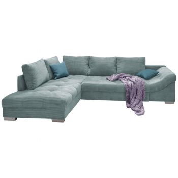 Colțar, textil, albastru deschis