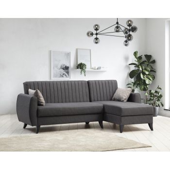 Coltar, Atelier del Sofa, 730MST1304, Gri inchis