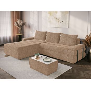 Coltar Extensibil Molly Plusat Bej