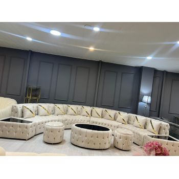 COLTAR FIX IMPERIO 9.5 METRI LUNGIME+ MASA CAFEA+ 2 TABURETI