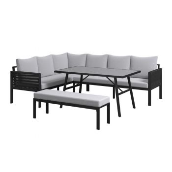 Set Dining Lounge 4 piese 240/185 cm