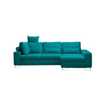 Canapea colţar Windsor & Co Sofas Alpha, partea dreaptă, turcoaz