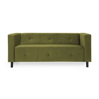 Canapea cu 3 locuri Vivonita Milo, verde olive