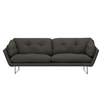 Canapea cu trei locuri Windsor & Co Sofas Comet, gri - maro