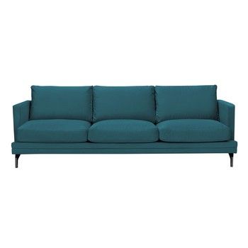 Canapea cu 3 locuri Windsor & Co Sofas Jupiter, turcoaz