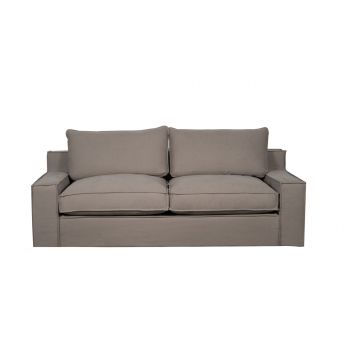 Canapea fixa 3 locuri Bari Light Brown Canapea fixa 3 locuri Bari Light Brown
