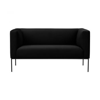 Canapea Windsor & Co Sofas Neptune, 145 cm, negru