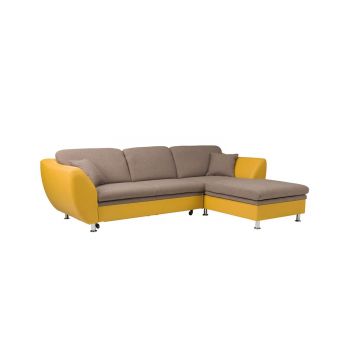 Coltar extensibil Lugano cu sezlong pe dreapta, l268xA185xH84 cm Coltar extensibil Lugano cu sezlong pe dreapta, l268xA185xH84 cm