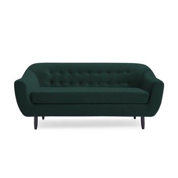 Canapea 3 locuri Vivonita Laurel Petrol, verde Canapea 3 locuri Vivonita Laurel Petrol, verde