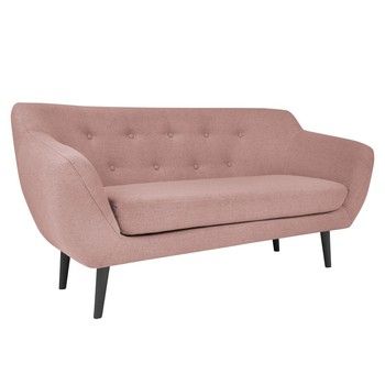 Canapea cu 2 locuri Mazzini Sofas Piemont, roz